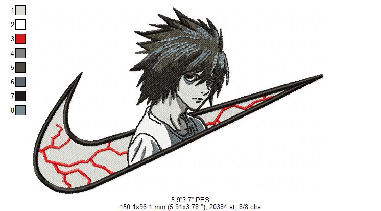 Anime Sword Design Embroidered Patch